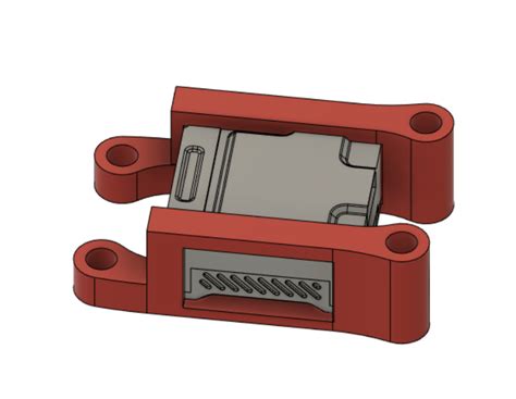 STL File GepRC Mark5 DJI O3 Antenna And O3 Air Unit Mount 3D Printer