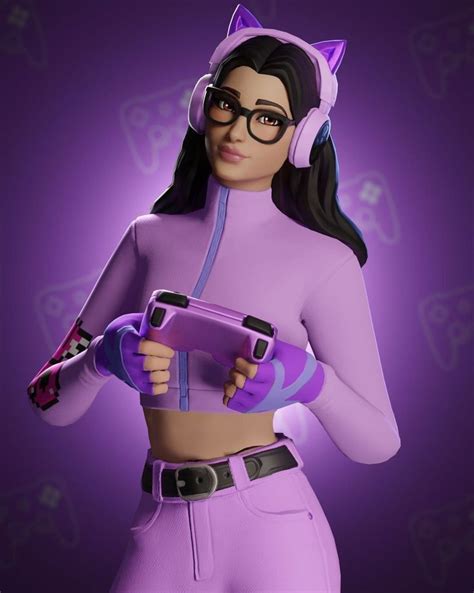 Mia Free Skin By Fortnite In 2022 Gamer Girl Hot Gamer Girl Skin Images