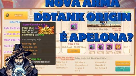 DDTANK ORIGIN MOSTRANDO MAIS SOBRE ARMA NOVA DA ATUALIZAÇÃO 14 12