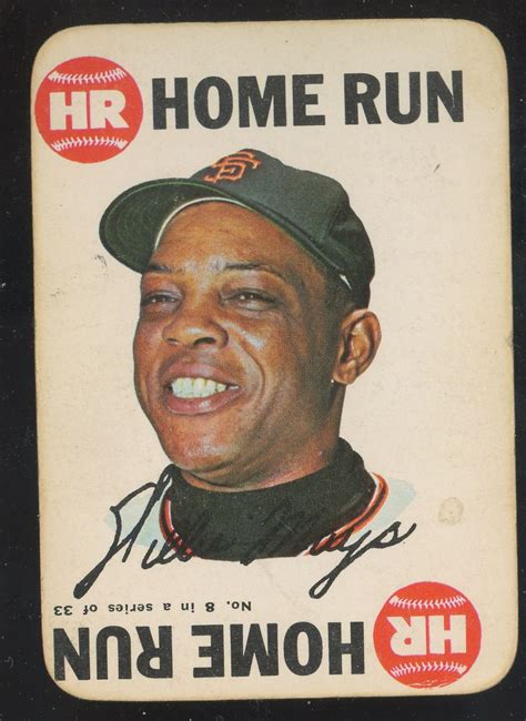 1968 Topps Game Willie Mays 8 Gd All Vintage Cards