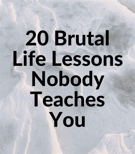 20 Brutal Life Lessons Nobody Teaches You Spoken English Tips