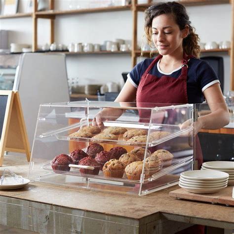 Use This Choice 2 Tray Bakery Display Case To Make Sure All Of Your