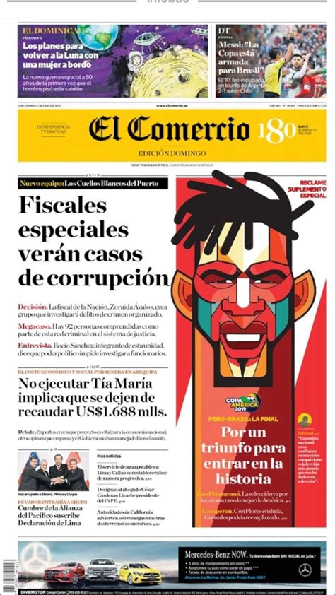 El Comercio Peru 7 De Julio De 2019 Infobae