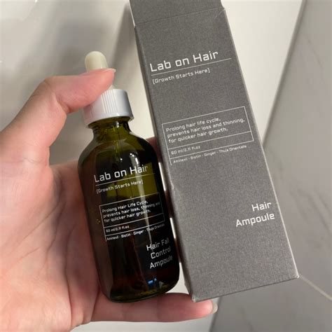 Jual Preloved Lab On Hair Anti Hair Fall Ampoule Hair Serum Ml