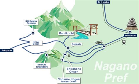 Kamikochi Norikura Kogen And Shirahone Onsen Characteristic Cities