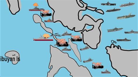 Battle Of Leyte Gulf Battle Of The Sibuyan Sea 24 October 1944 Youtube