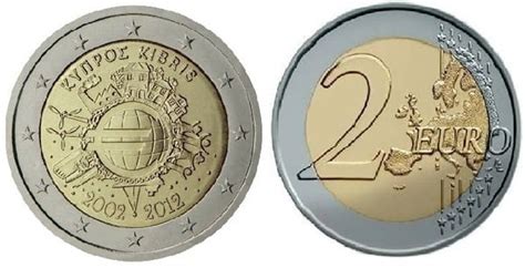 Moneda 2 Euro 10 Aniversario De La Circulación Del Euro 2012 De