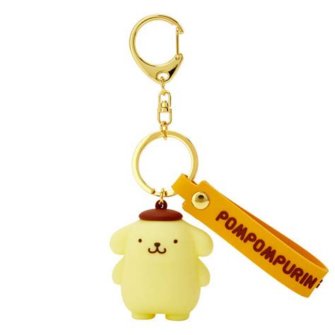 Pom Pom Purin Figure 3d Keychain Sanrio Japan