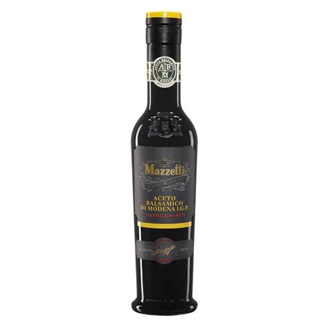 Aceto Balsamico Di Modena Igp Invecchiato Etichetta Nera Mazzetti