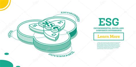 Esg Concepto De Medio Ambiente Social Y Gobernanza Elemento