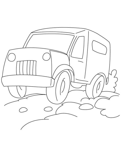 Dibujos De Jeep Para Colorear Para Colorear Pintar E Imprimir