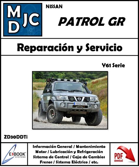 Nissan Patrol Gr Serie Y61 MDJC MANUALES DE TALLER