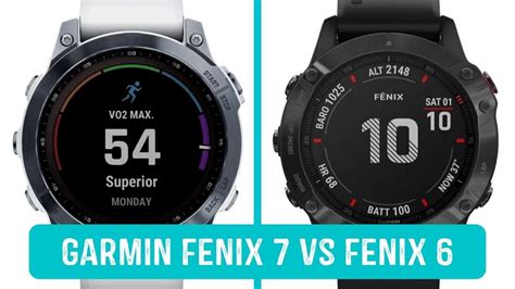 Garmin Fenix 7 vs Fenix 6 - Superwatches