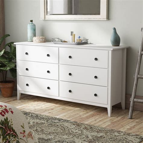 Grain Wood Furniture Greenport 6 - Drawer Dresser & Reviews | Wayfair