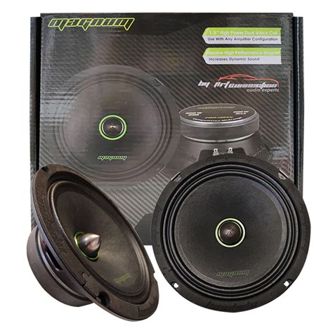 MAGNUM PRO MR8X PAR DE MEDIOS RANGOS DE 8 250W RMS Autoboutique GM