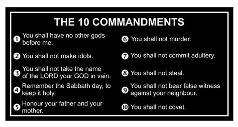 10 Commandments List, 48% OFF | gbu-presnenskij.ru