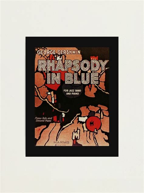 Rhapsody In Blue By George Gershwin Original Sheet Music 1924