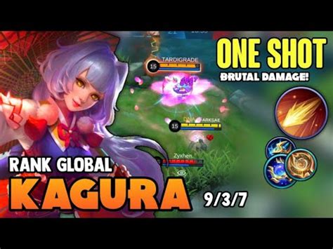 Insane Damage Kagura Best Build Top Global Kagura Gameplay