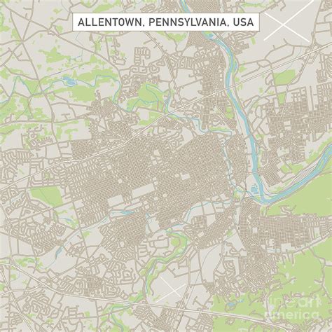 Map Of Allentown Pa Area - 2024-2024 Winter Forecast