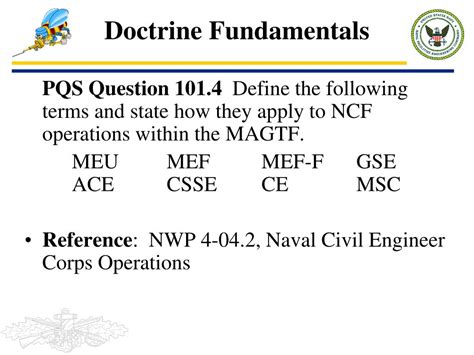 Ppt Seabee Combat Warfare Ncf Officer Specific Powerpoint