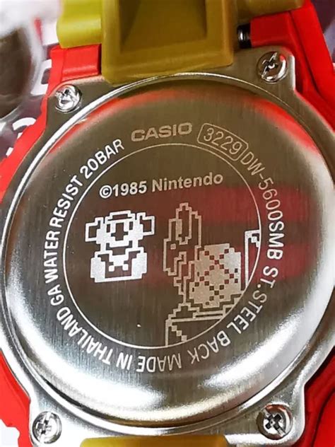 G SHOCK CASIO SUPER Mario Bros DW 5600SMB 4JR Limited Edition 2022 Men