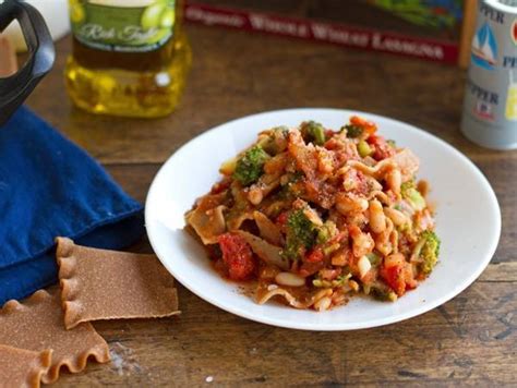 Stovetop Broccoli and White Bean Lasagna Recipe - Pinch of Yum