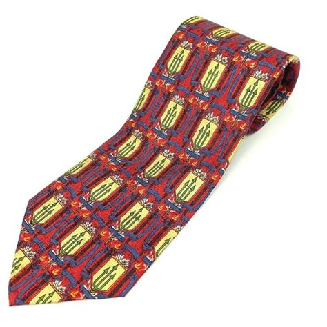 Ermenegildo Zegna Accessories Ermenegildo Zegna Tie Red Mens 0 Silk