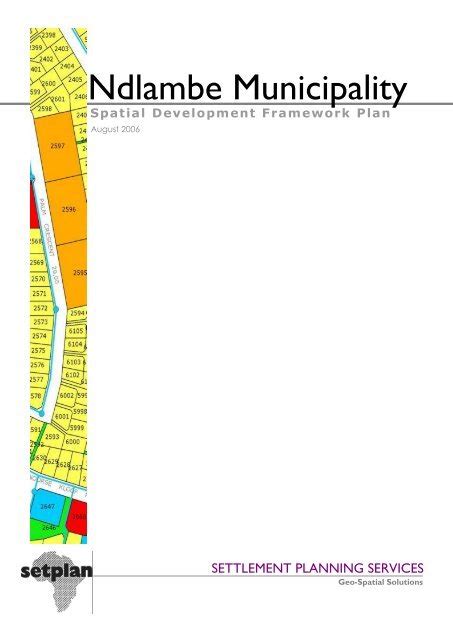 Ndlambe Lm Sdf Aug Pdf Provincial Spatial Development Plan