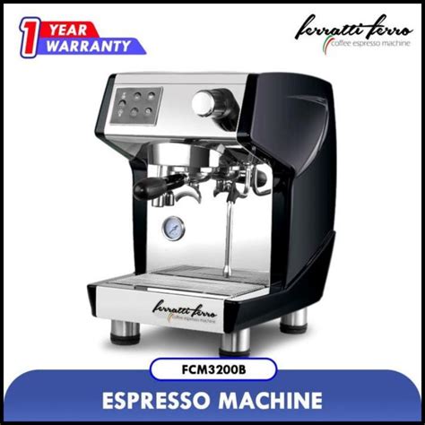 Jual Mesin Kopi Ferrati Ferro Fcm 3200B Kopi Espreso Machine Shopee