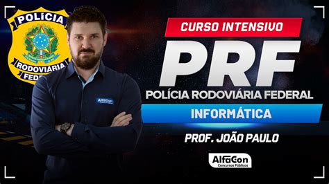 Concurso PRF 2024 Aula de Informática Curso Intensivo AlfaCon