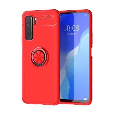 Coque Huawei P40 Lite 5G Silicone Avec Support Rotatif