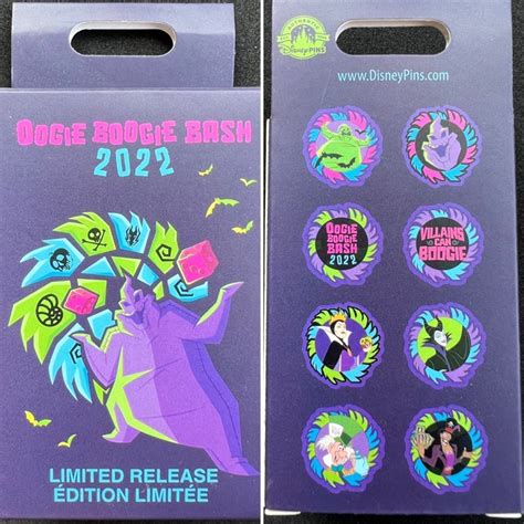 Oogie Boogie Bash Pins 2024 Zora Karena