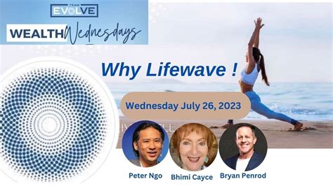 Lifewave Evolve Team Wealth Wednesdays Why Lifewave YouTube