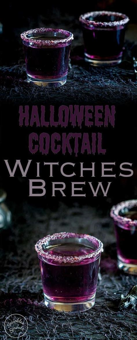 This Witches Brew Halloween Cocktail Is So Stunning Based On A