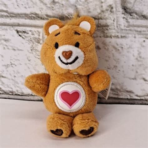 World S Smallest Care Bears Tenderheart Brown Bear Plush