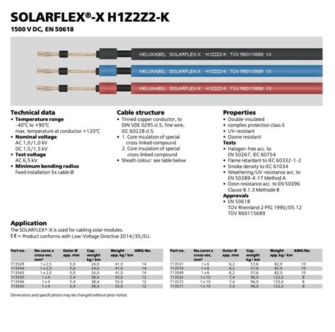 Przew D Solarny Mm Helukabel V Czarny Hurtownia Lux Sk Ad Jab Onka