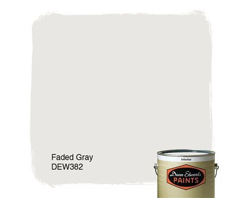 Dunn Edwards Paints Paint Color Faded Gray DEW382 Click For A