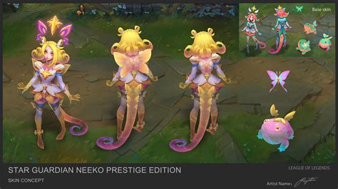 Artstation Prestige Star Guardian Neeko Concept Design