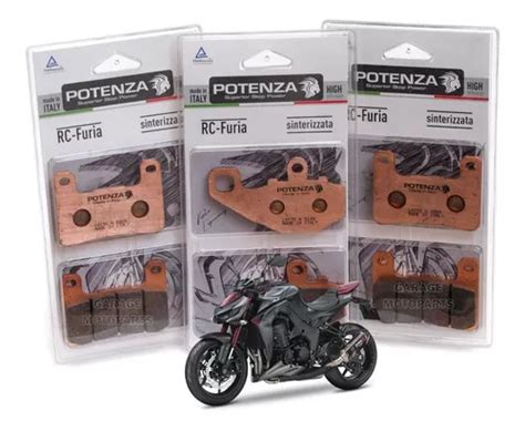 Pastilha De Freio Sinterizada Potenza Kawasaki Z 1000 Z1000