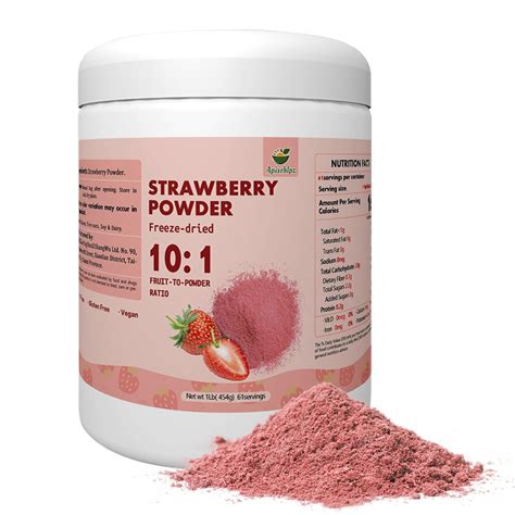 amazoncom freeze dried strawberry powder  sugar added strawberry