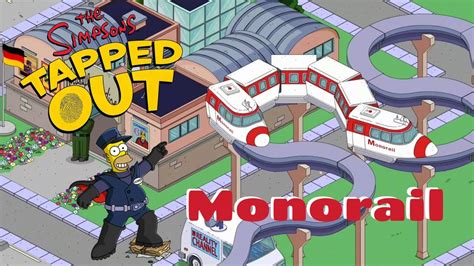 Finally Connected Monorail Simpsons Tapped Out Tsto 1 Youtube