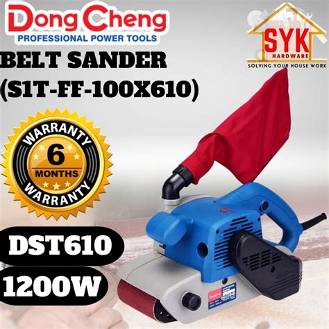 Syk Dongcheng Dst W Electric Belt Sander Machine Sanding Power