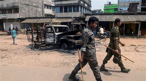 West Bengal Tmc Candidate Beaten To Death As Violence Continues In