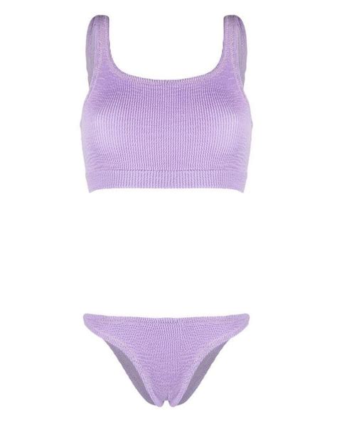 Reina Olga Ginny Boobs Bikini Set In Purple Lyst