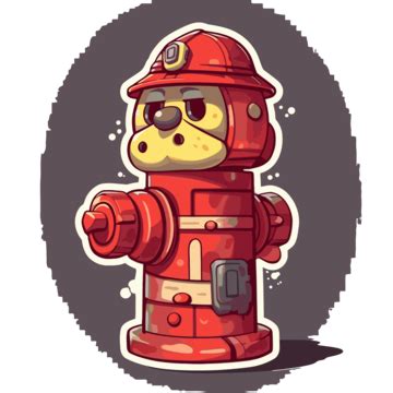 Fire Hydrant Clipart Cartoon Fire Hydrant Character Vector, Fire ...