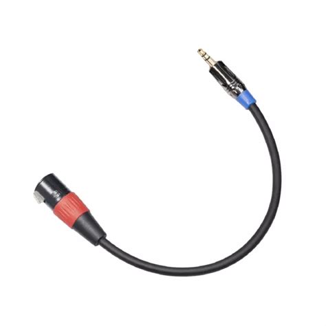 3 5MM TRS MALE To 3Pin XLR Female Cable Dual Layer Shielded Mic Audio