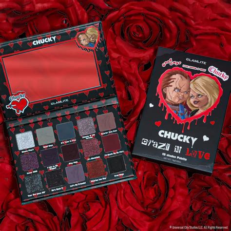 Paleta De Sombras Glamlite Chucky X Glamlite Crazy In Love Palette