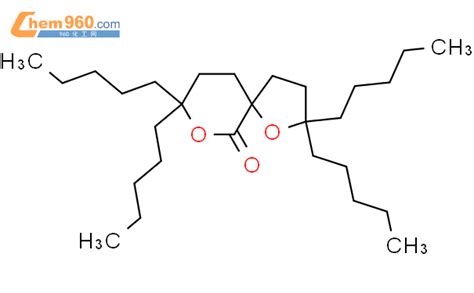 866557 40 6 1 7 Dioxaspiro 4 5 decan 6 one 2 2 8 8 tetrapentyl CAS号