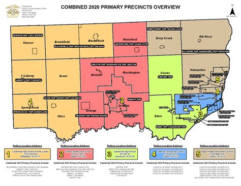 Clinton County Reducing Polling Locations For Primary Election