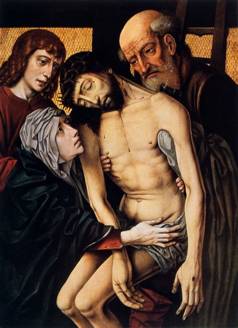 Descent From The Cross C1430 By Rogier Van Der Weyden